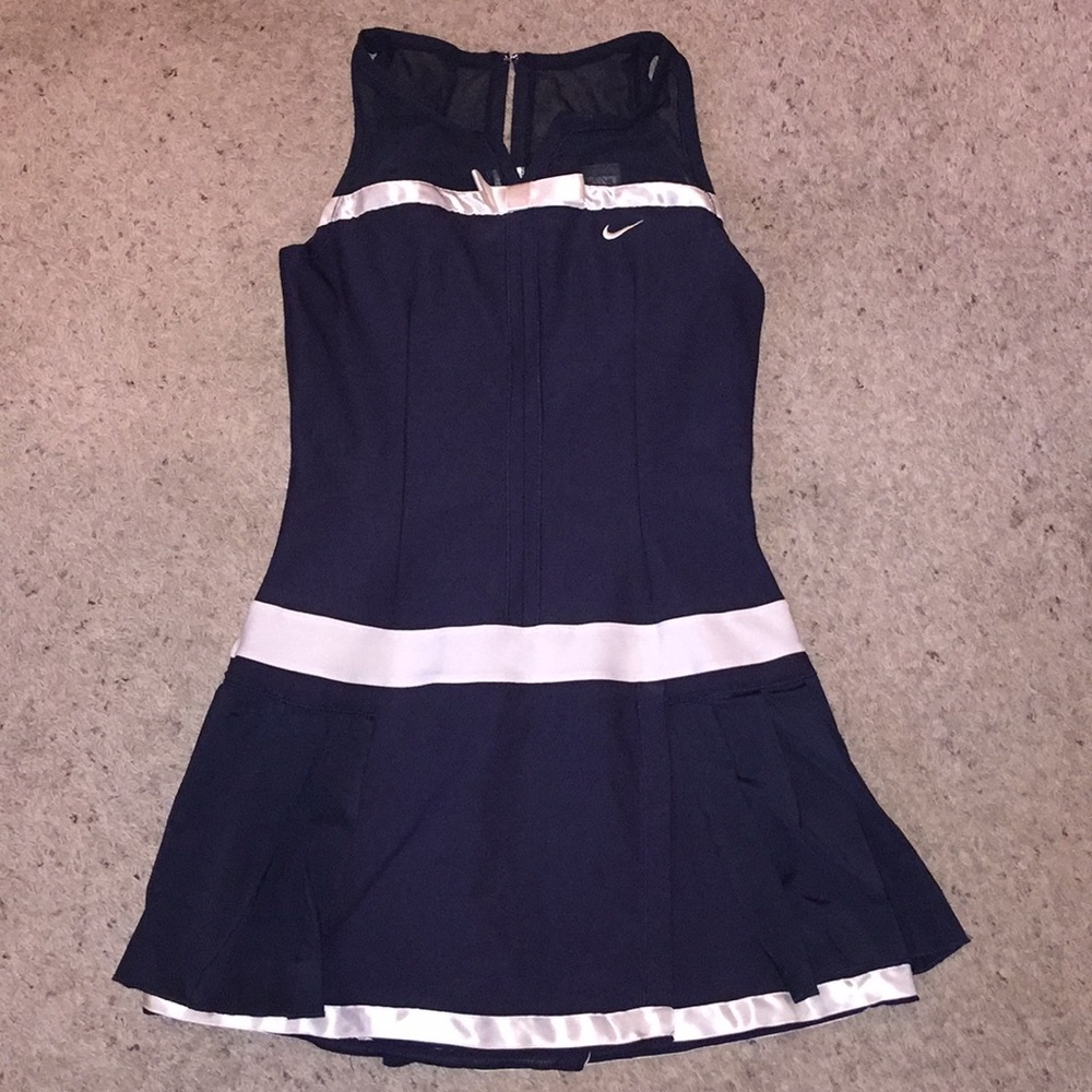 Nike Navy and Cream Tennis Dress
